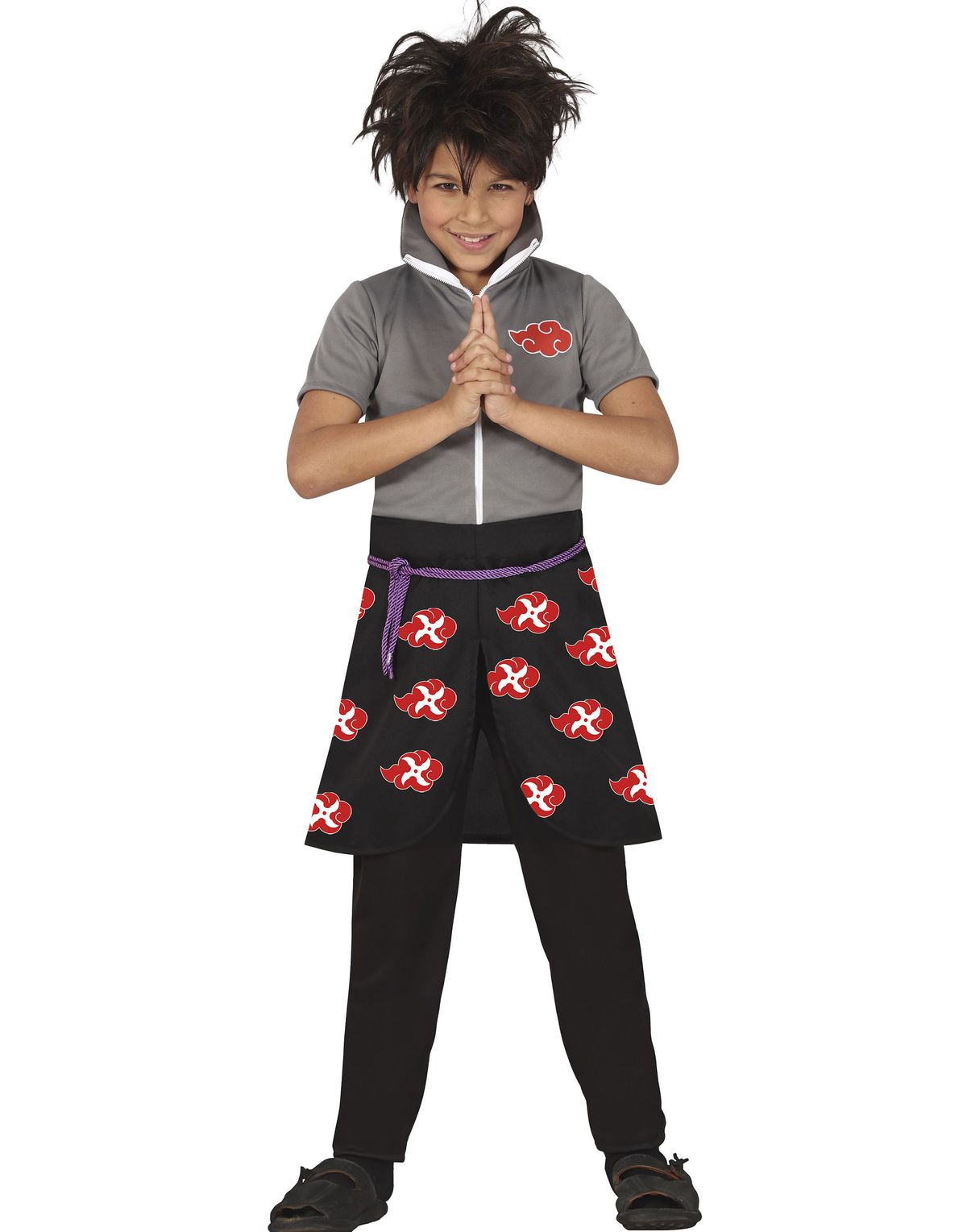 Skygge Ninjakostyme til Barn