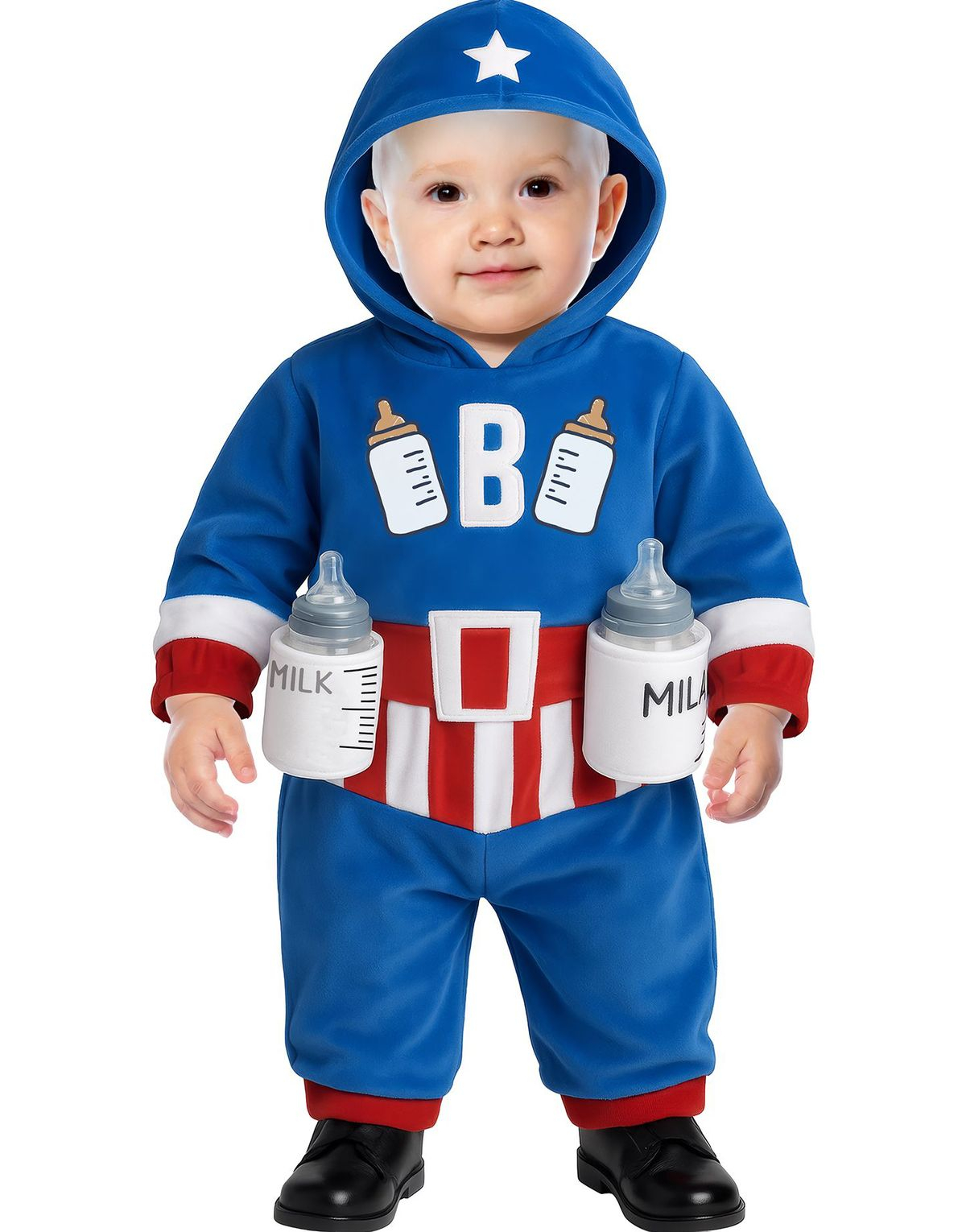 Captain America Inspirert Babykostyme