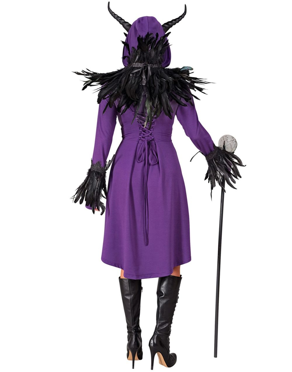 Lilla Maleficent Inspirert Kostymekjole