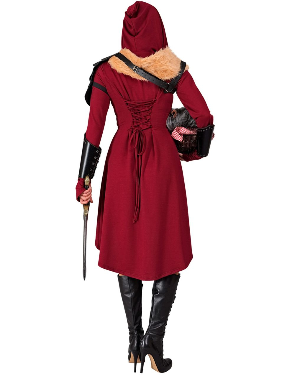 Rødhette Inspirert Kostymekjole