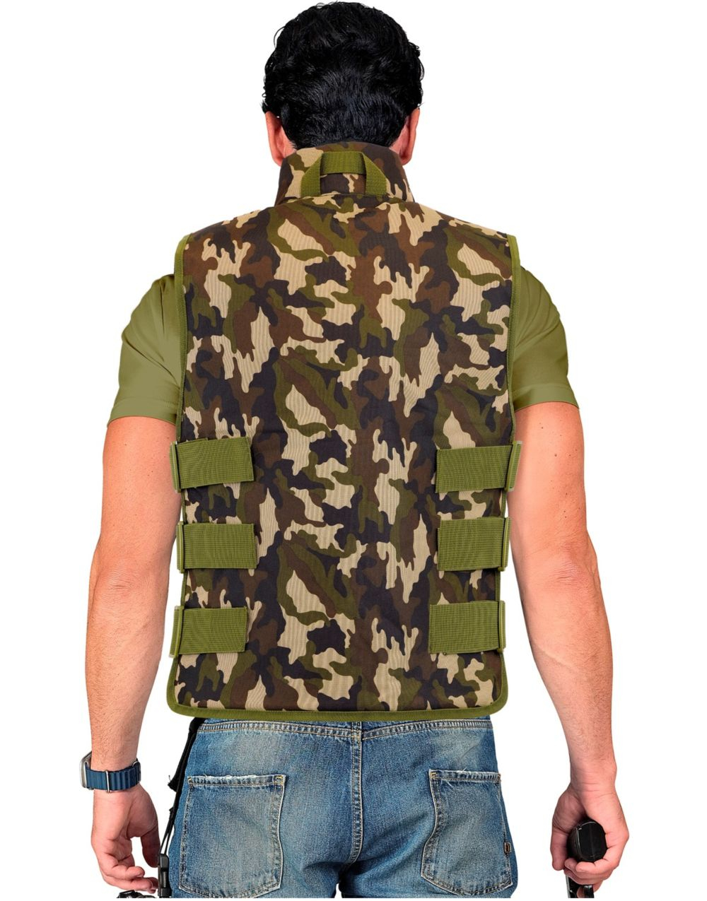 Militær Kamuflasje Vest til Voksen