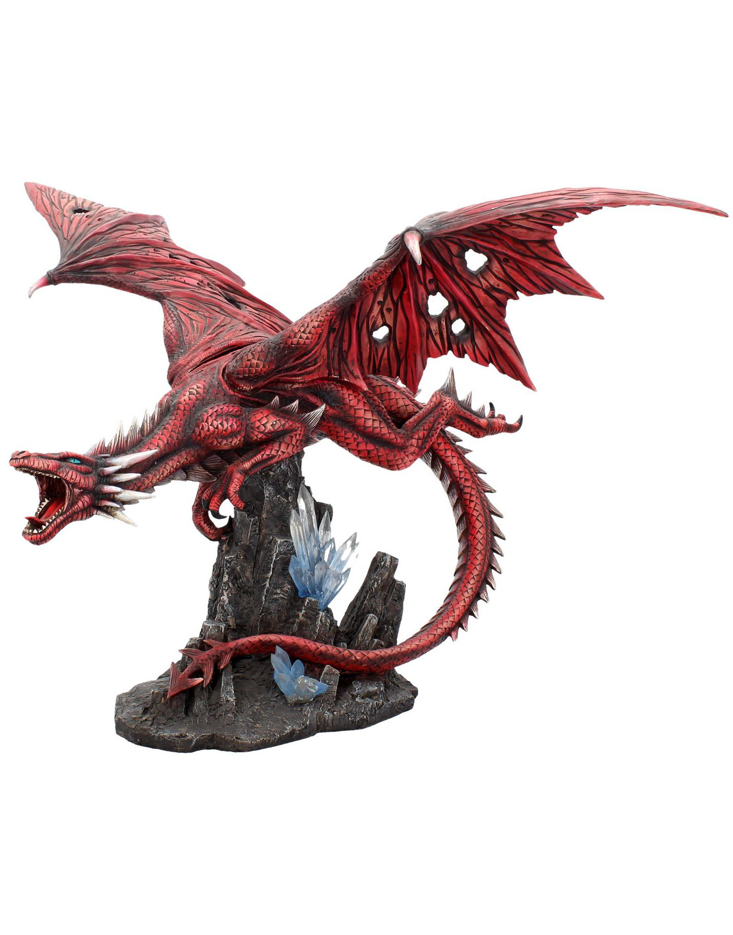 Fraeners Wrath - Rød Dragefigur 52 cm