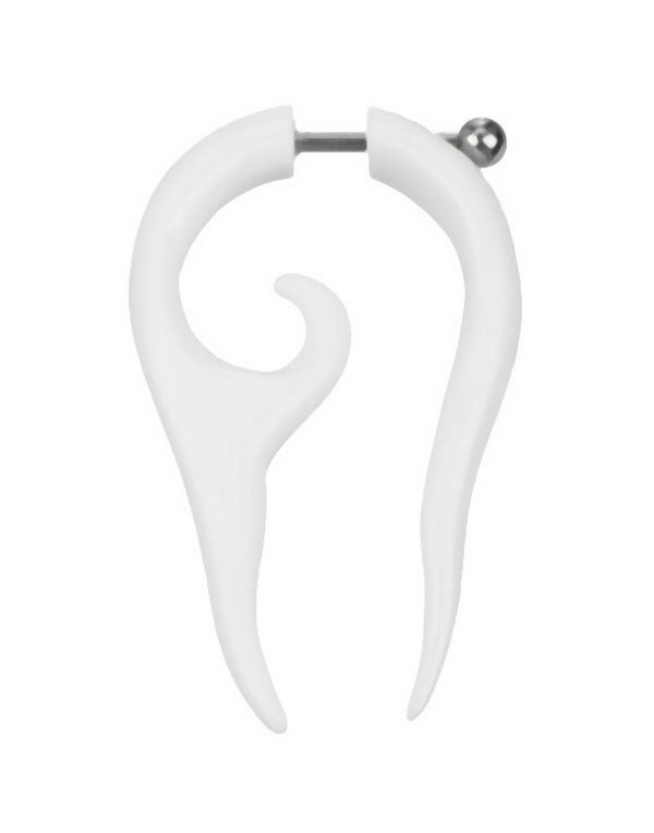 Little Justice - Hvit Fake Piercing