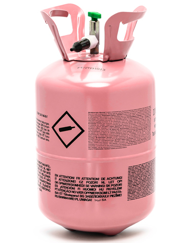 Billig Helium (Tank/flaske) til 30 stk 23 cm Ballonger - Rosa