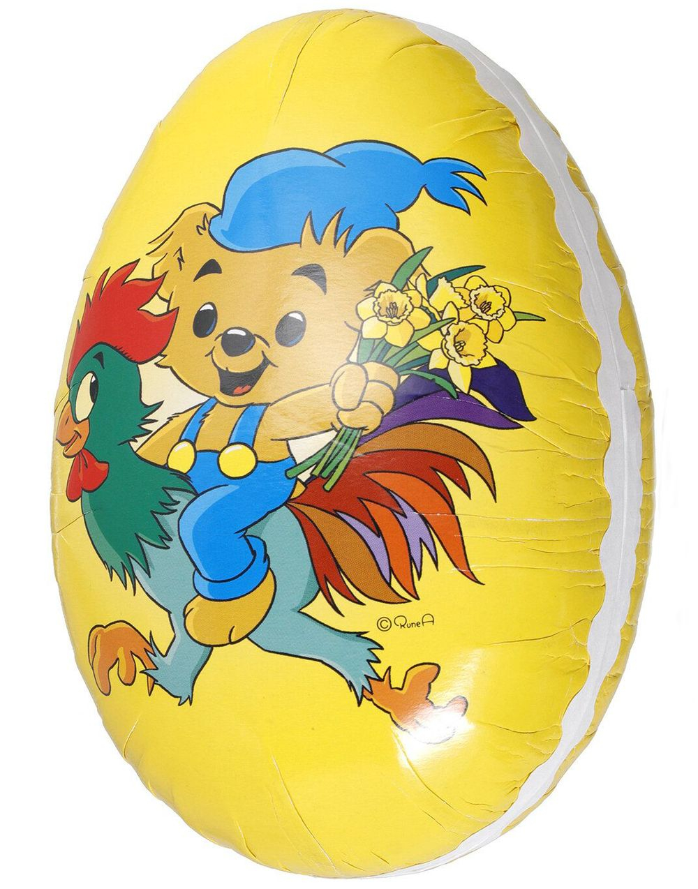 Bilde av Gigantisk Påskeegg Med Motiv Av Bamse - 40 Cm