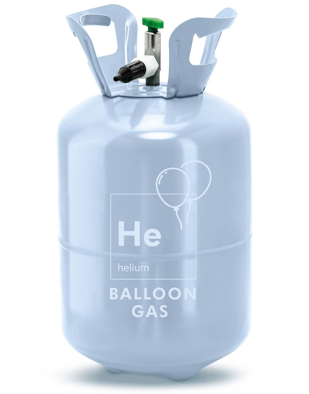 Billig Helium (Tank/flaske) Heliumtank til 30 stk 23 cm Ballonger