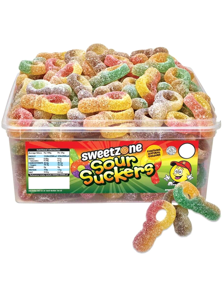 100 stk Sweetzone Sure Vingummi Smokker - Halal Sertifisert 800 g
