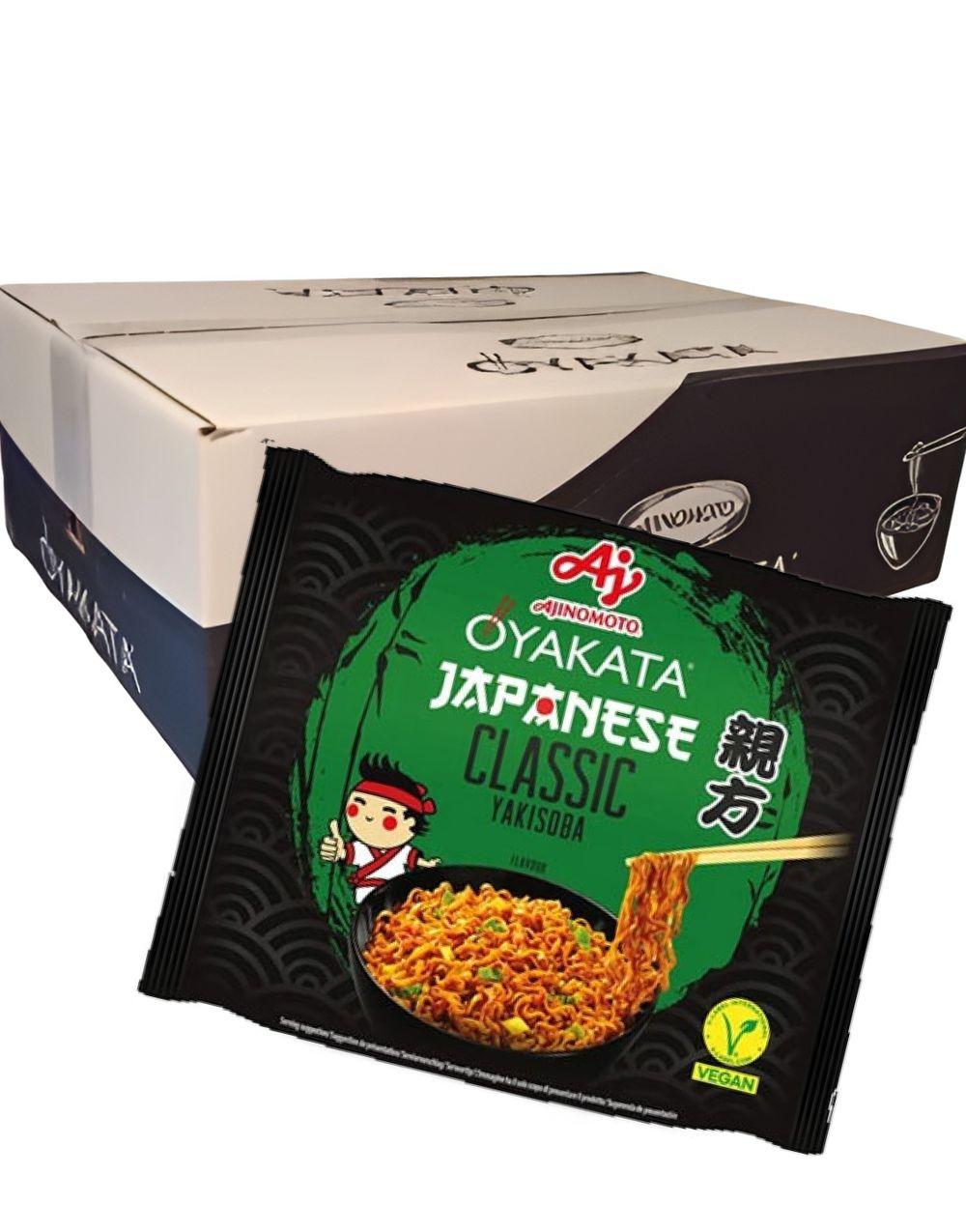 22 stk Aj Oyakata Japanese Classic Yakisoba Instant Ramen - Hel Eske 2 kg (Japan)