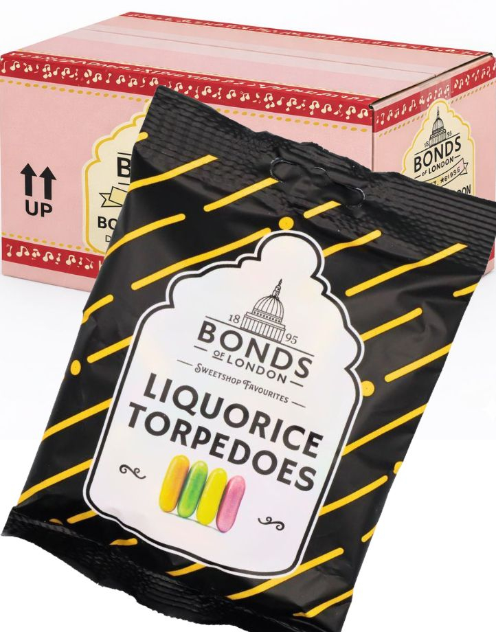 12 Liquorice Torpedoes - Bonds of London - Hel Eske (UK)