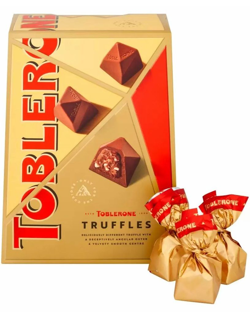 Toblerone Truffles Box - Tobleronetrøfler i Gaveeske 180 gram