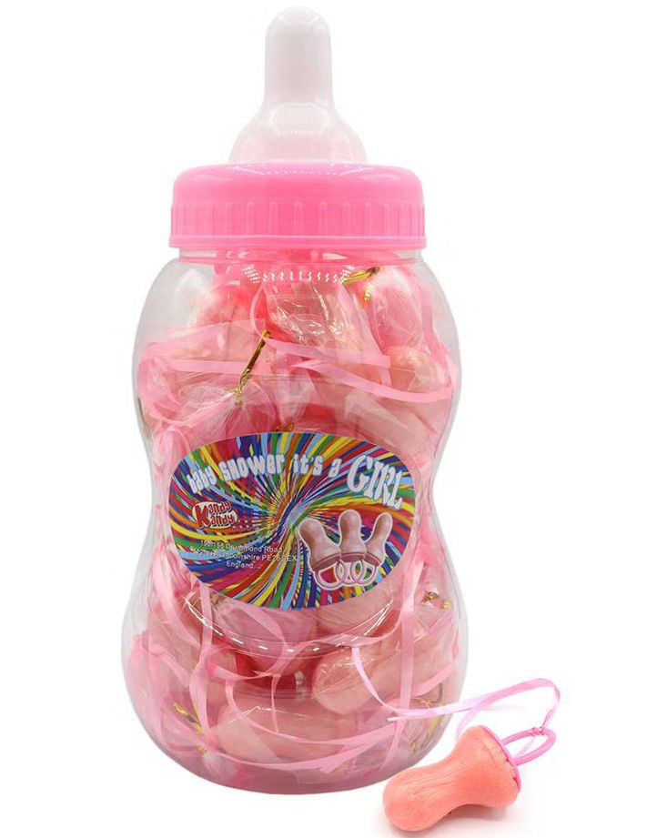 40 stk Godterismokker - Baby Shower It's a Girl - Hel Eske 920 gram