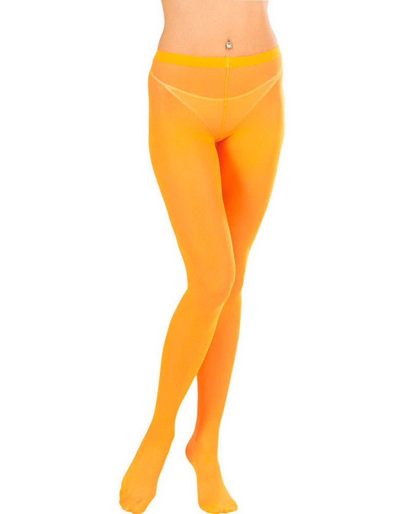 Strømpebukse i Neon Orange