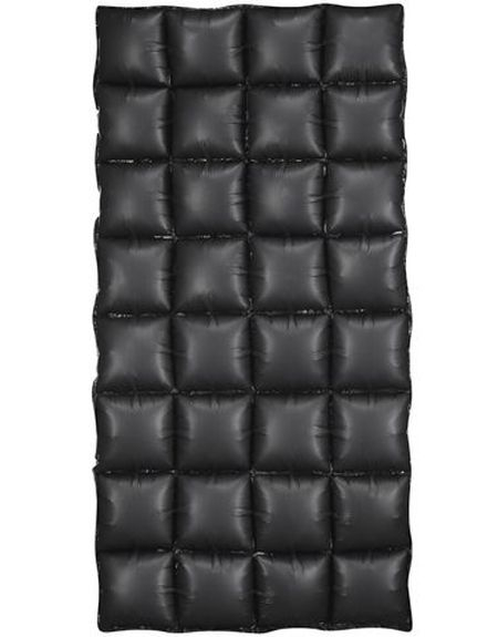 Svart Waffle Folie Ballong for Backdrop/Bakgrunn 55 cm x 110 cm (Sett sammen flere for hel vegg)