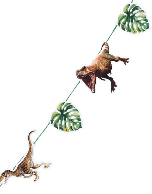 Jurassic T-Rex - Banner 3 Meter