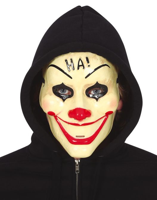 Ha! - The Purge Inspirert Klovnemaske i Plast
