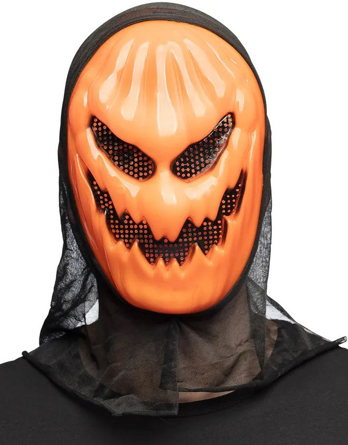 Gresskar Maske med Hette