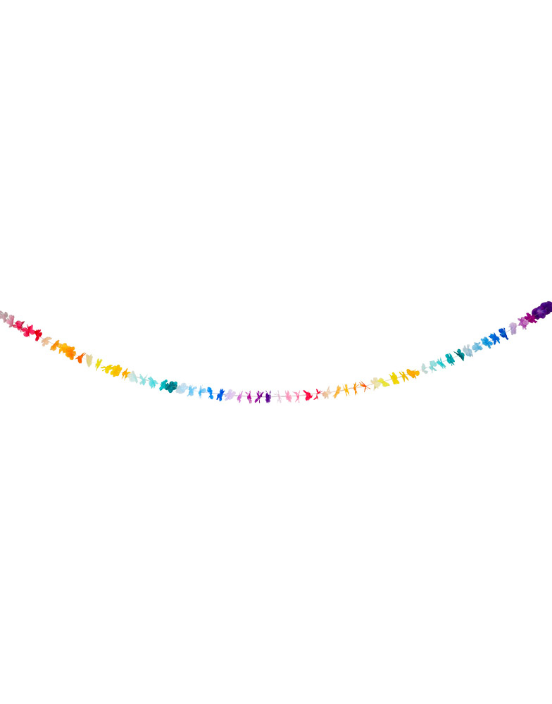 Hawaii Girlander Regnbue Blomster 3 Meter