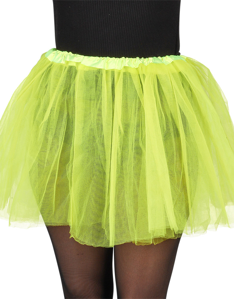 Neon Gult - Tutu-Skjørt