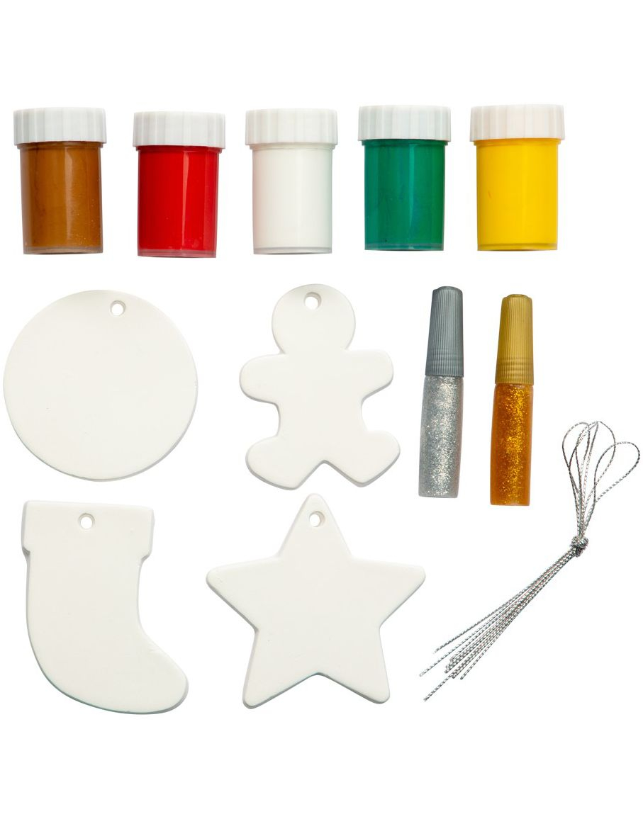 Christmas Pouring Art - Mal Din Egen Julepynt!