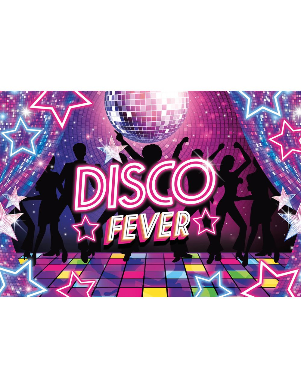Fotobakgrunn Disco Fever 220x150 cm