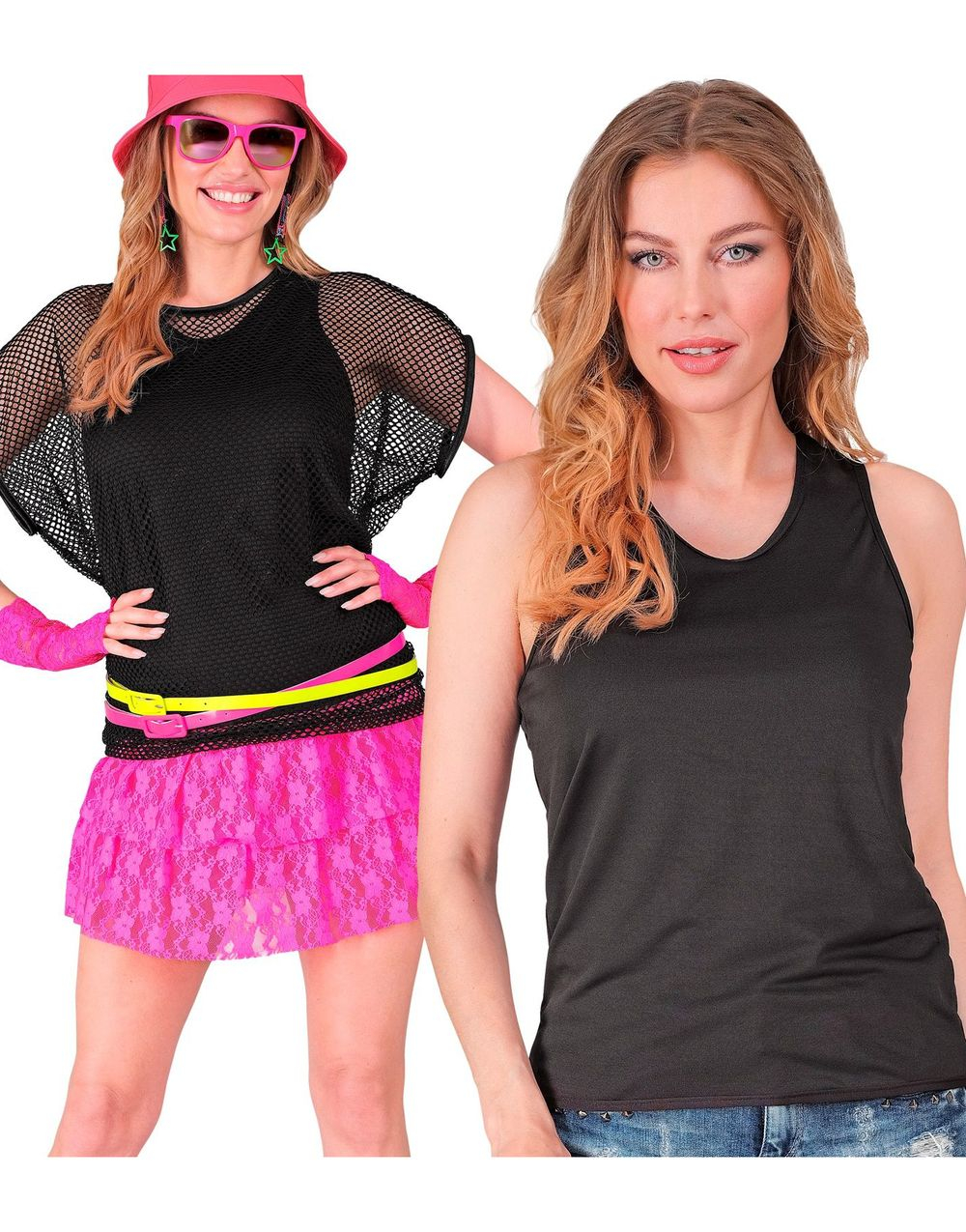 Svart Tank Top til Dame