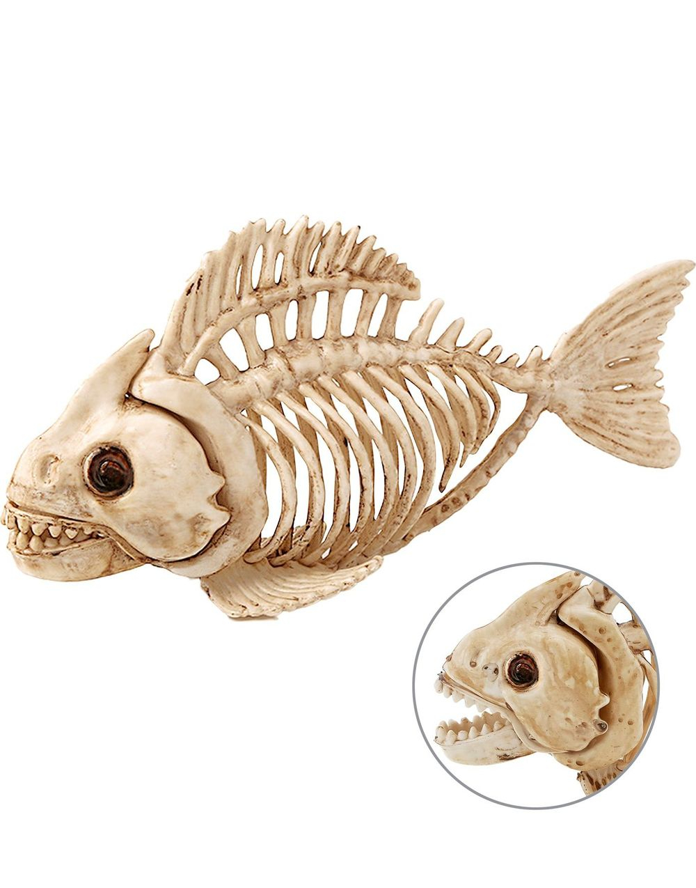 Piraja Skjelett Figur 23 cm