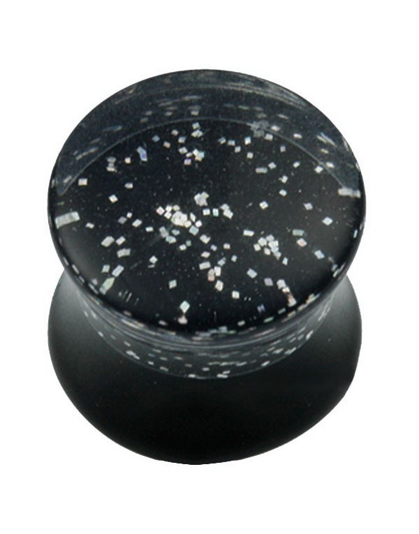 Two Sides Black/Clear - Piercing Plugg