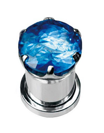 Enchanted Blue Stone - Piercing Plugg