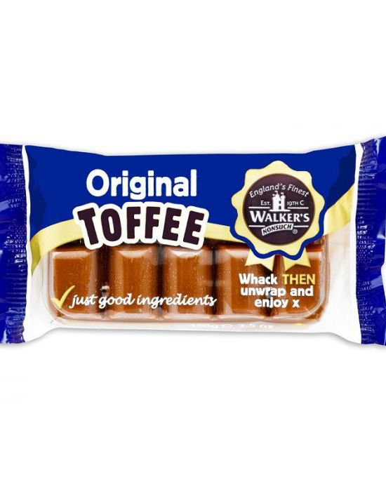 Walkers Original Toffee Bar 100g