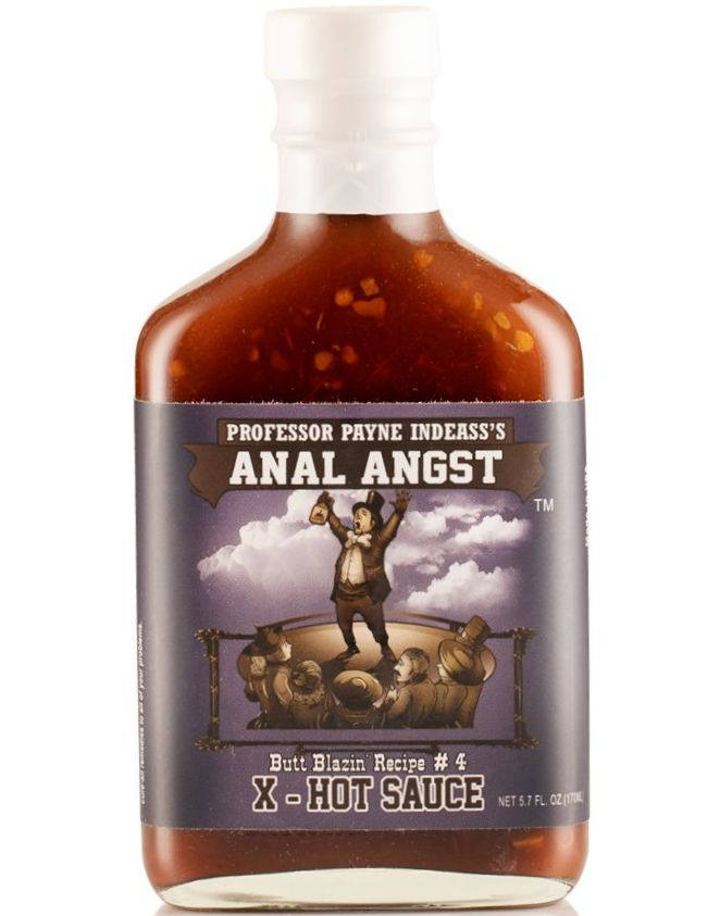 Professor Payne Indeass's Anal Angst - Sterk Habanerosaus 170 ml