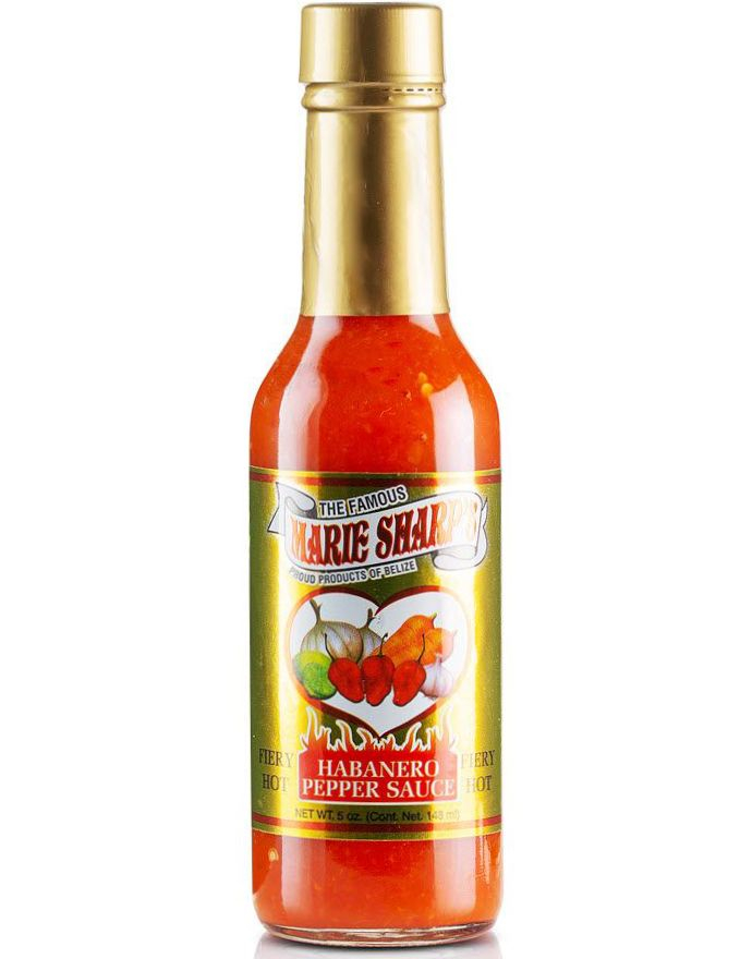 Marie Sharp's Habanero Pepper Sauce - Gulrotbasert Habanero Chilisaus 148 ml