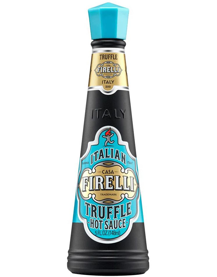 Firelli Truffle Hotsauce - Smakfull Sterk Saus med Trøfler, Rød Chili og Calabrian Chili 148 ml
