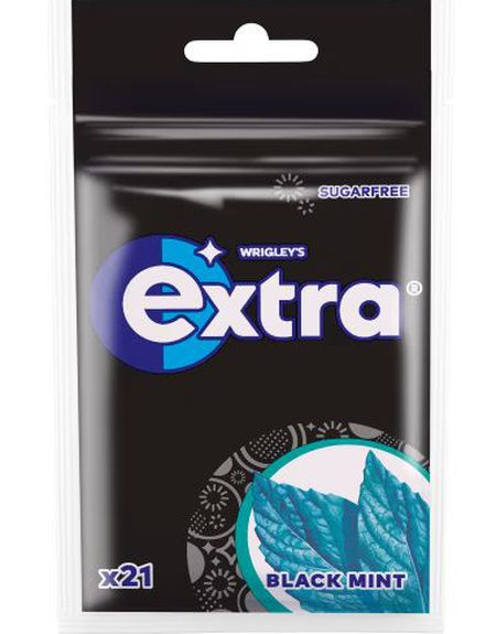 Extra Black Mint 29g - Selvlukkende pose