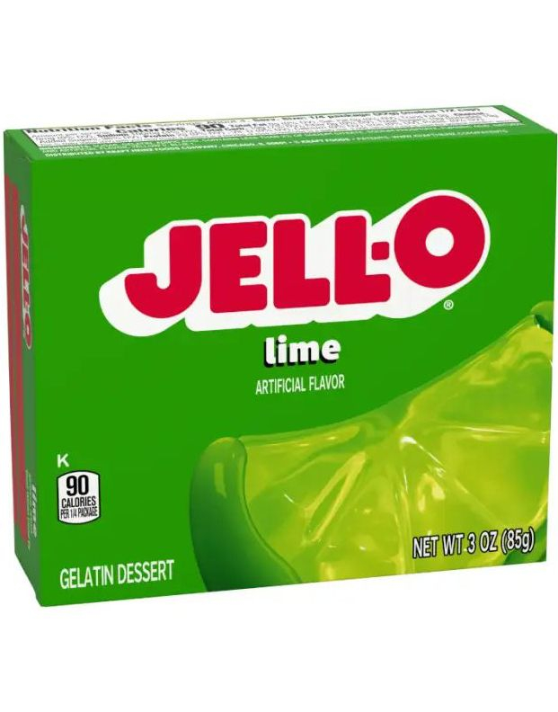 Jell-O Lime - Gelé Dessert - 85 g (USA Import)
