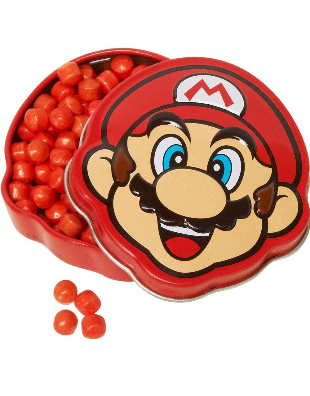 Nintendo Super Mario Bick Breaking Candy Tin - Små Sukkertøy i Tinboks 17 g