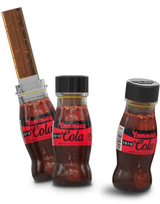 1 stk Yammiez Cola Zero Pop - Kjærlighet i Mini Colaflaske (Sukkerfri)