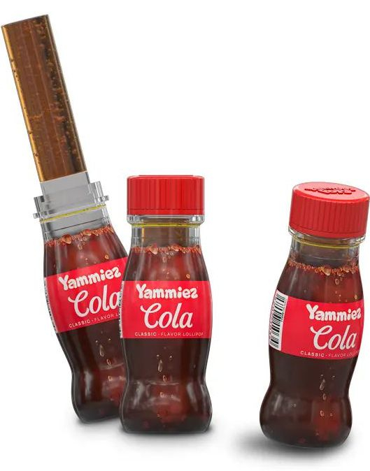 1 stk Yammiez Cola Pop - Kjærlighet i Mini Colaflaske