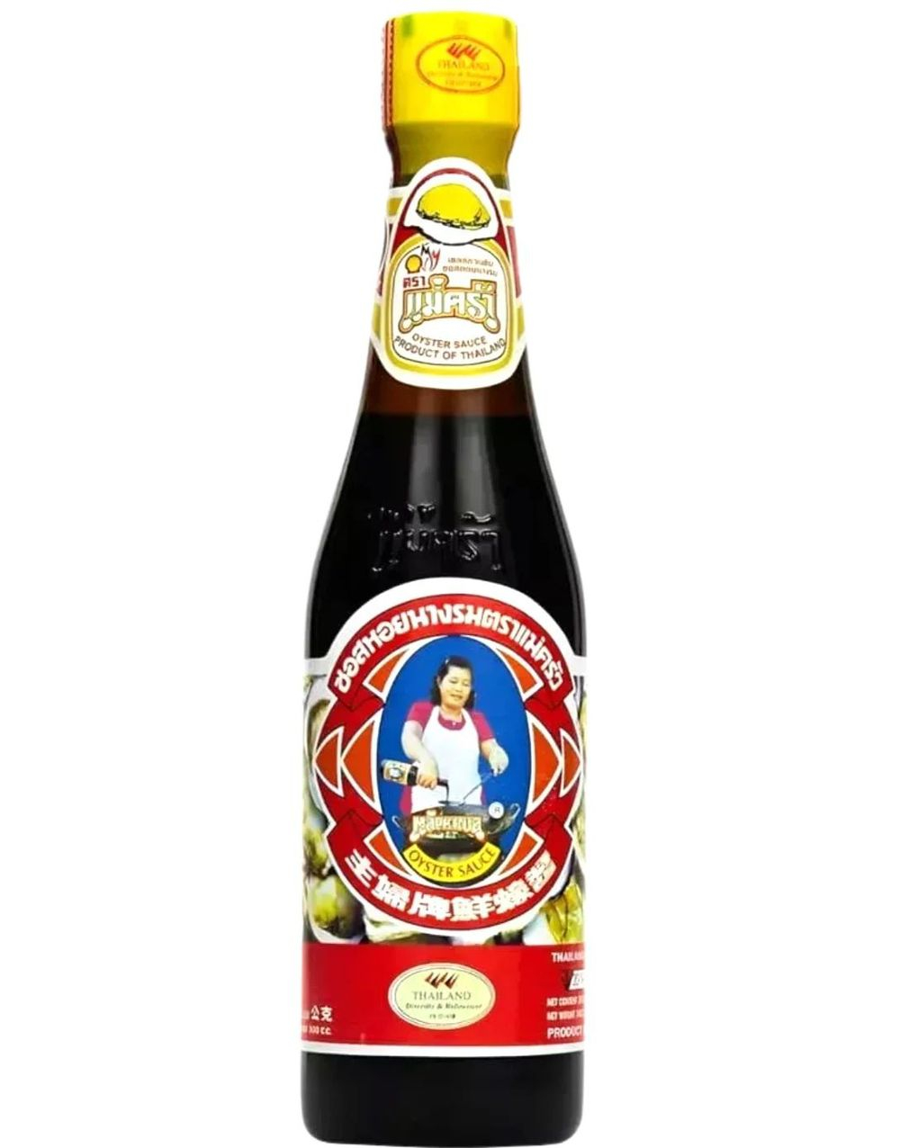 ANBEFALT! Oyster Sauce/Østerssaus - Maekrua 410g (Thailand)