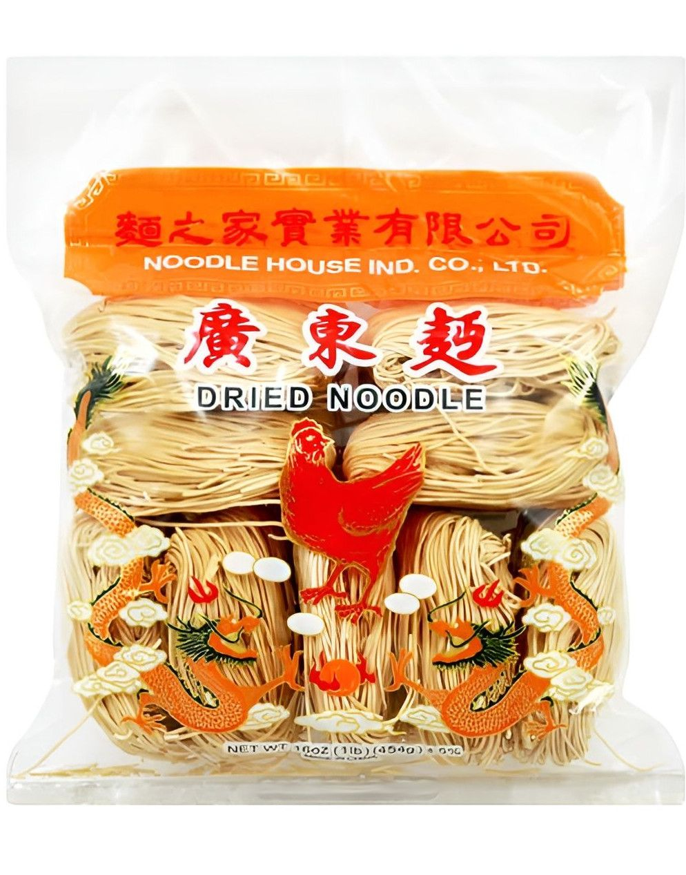Tørkede Flate Hvetenudler - Noodle House 454 gram (Asia Import)