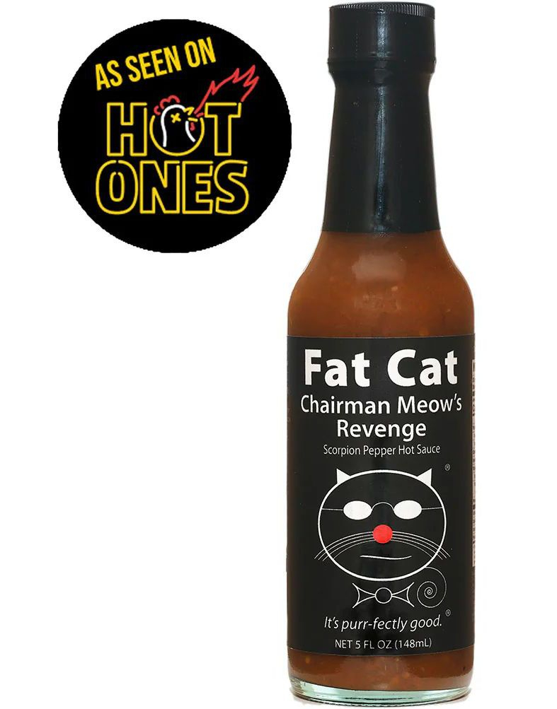 Fat Cat Chairman Meow's Revenge - Scorpion Pepper Chilisaus 148 ml (USA)