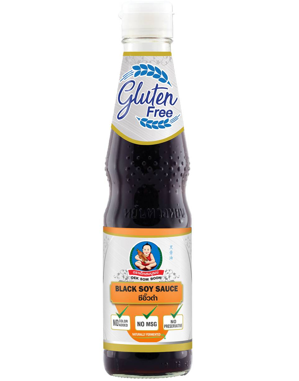 Gluten Free Healthy Boy Black Soy Sauce - Glutenfri Soyasaus 420 ml (Thailand)