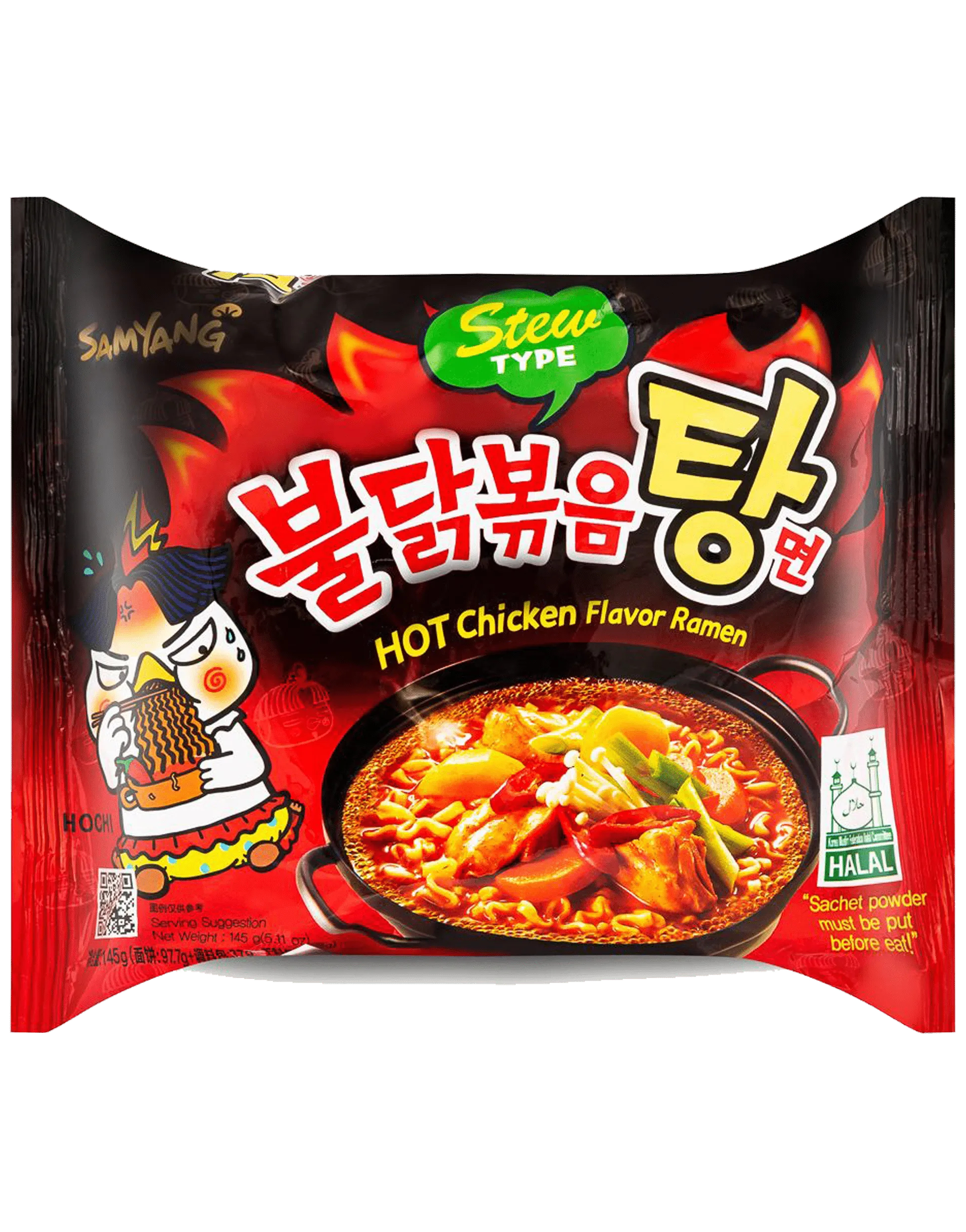 Samyang Buldak Hot Chicken Flavor Ramen STEW 145 gram (Korea)