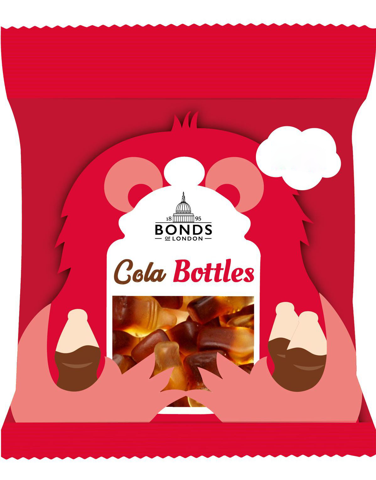 Cola Bottles - Bonds of London 50 g (UK)