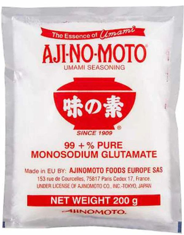 Ajinomoto - Mononatriumglutamat (MSG) - Umami-smaksforsterker 200 g (Japan)