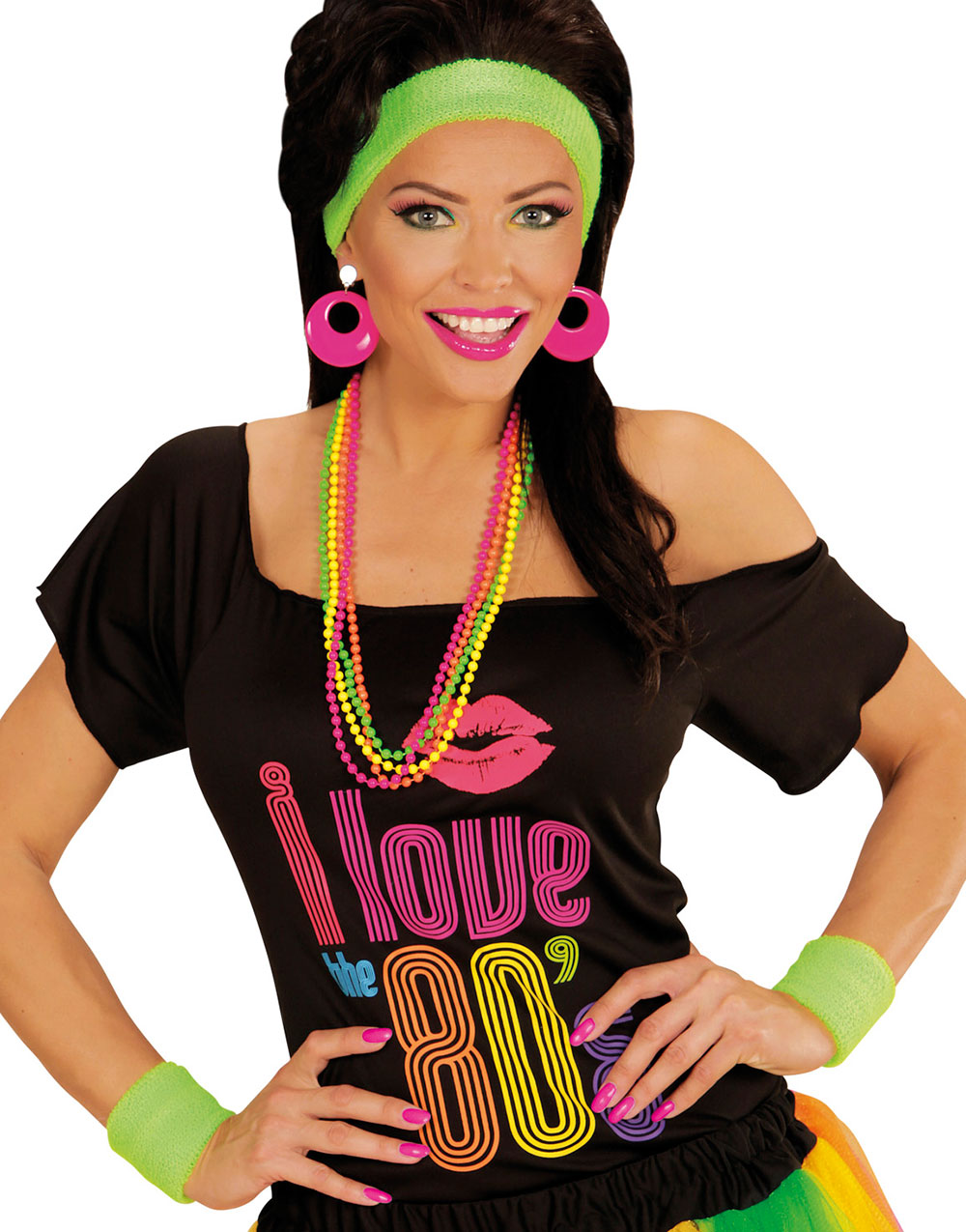 3 stk Neon Grønne Svettebånd