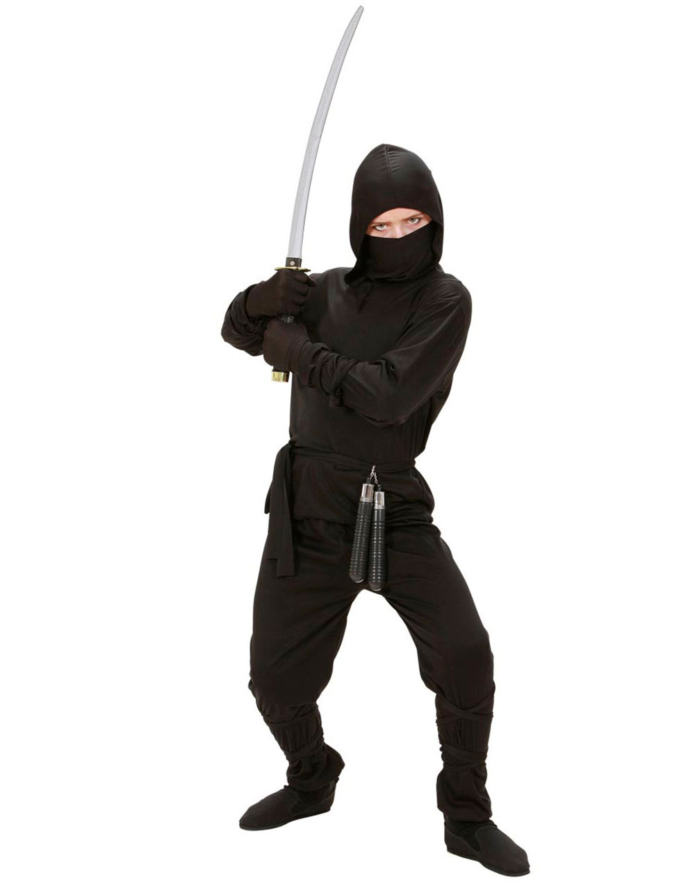 Snikende Ninja - Komplett Kostyme til Barn