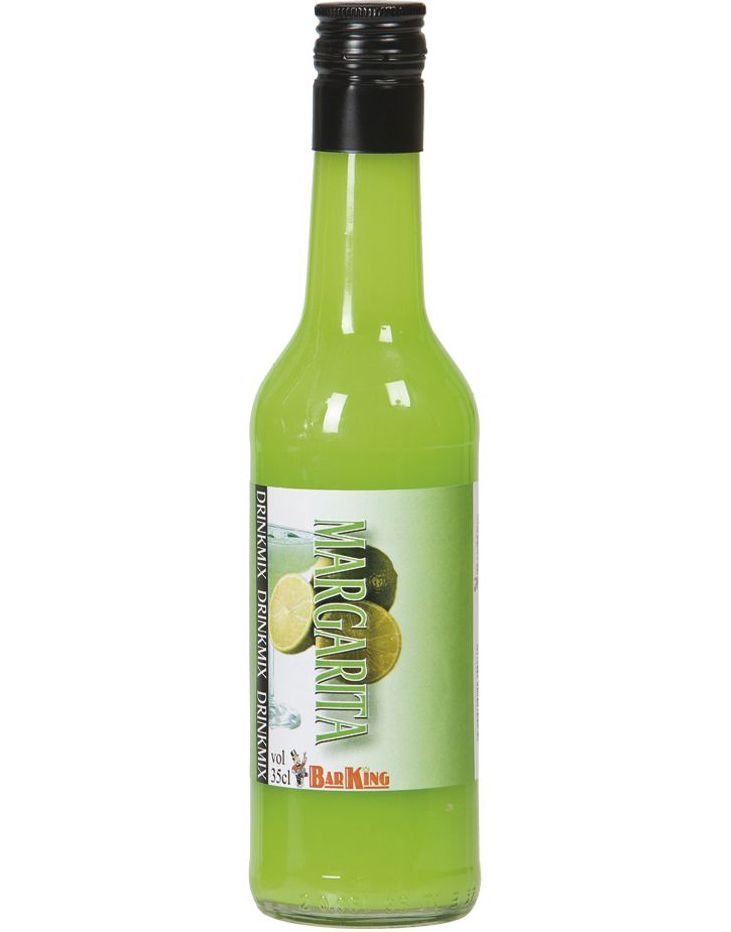 BarKing Margarita - Drinkblanding med Margaritasmak i Glassflaske 35 cl