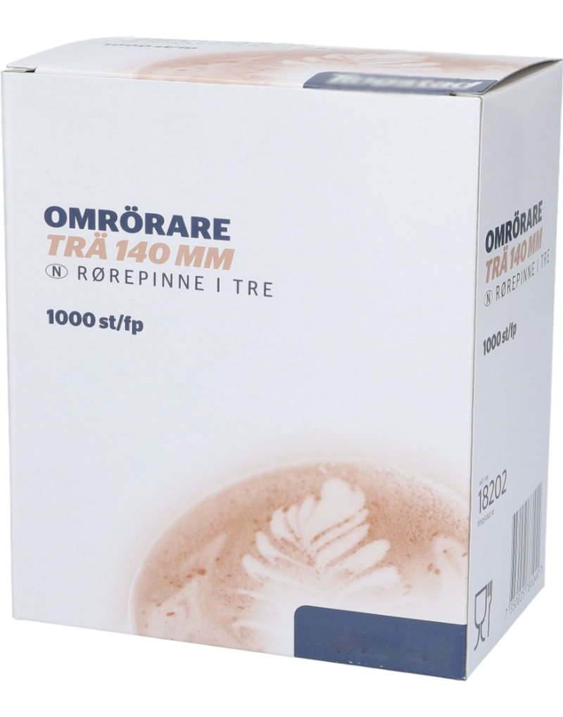 1000 stk Rørepinner i Tre