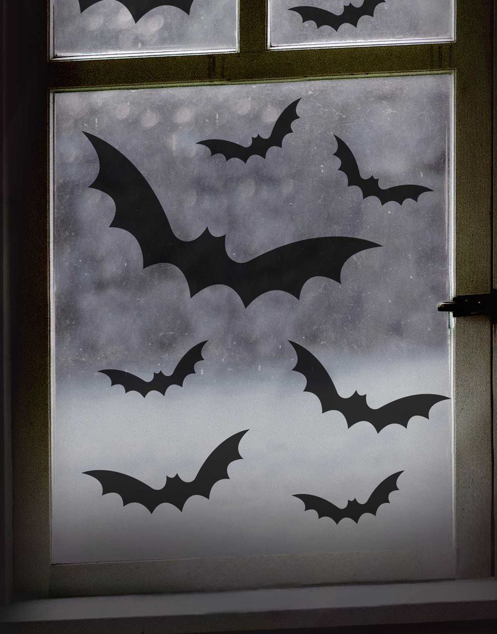 11 stk Flaggermus VindusKlistremerker - Fright Night