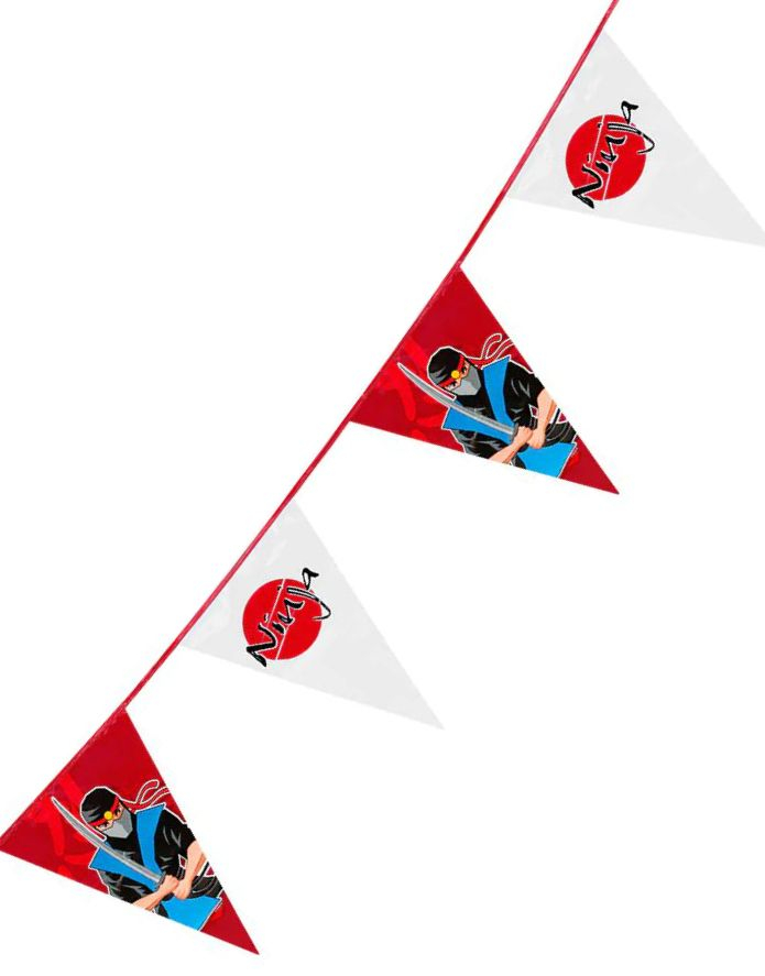 Vimpelbanner 6 meter - Ninjafest